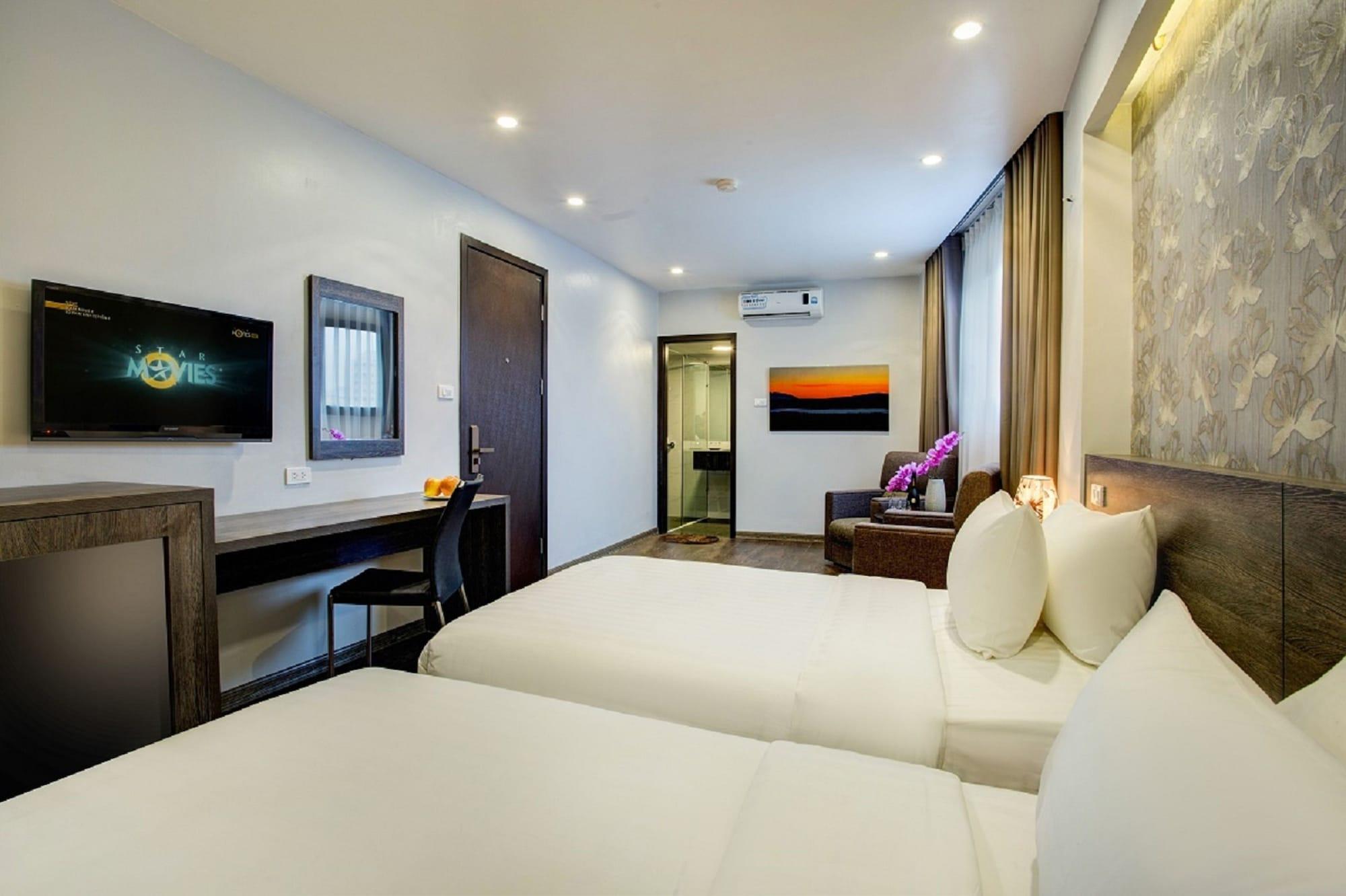 My Linh Hotel Hanoi Eksteriør bilde