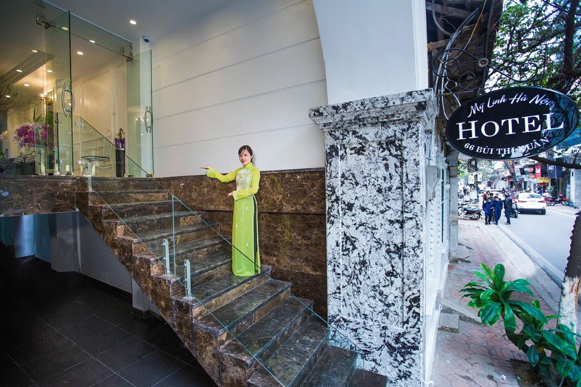 My Linh Hotel Hanoi Eksteriør bilde